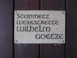 Impressionen von Grabmale Götze aus Goslar
