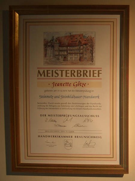 Impressionen von Grabmale Götze aus Goslar